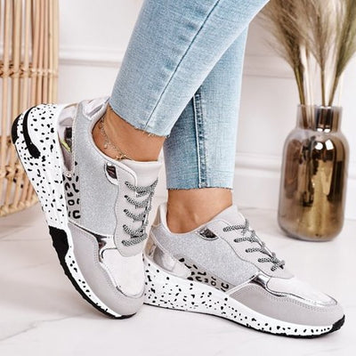 Platform Leopard Sneakers - Shoe Candy Shop