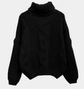 Turtleneck Pullover - Shoe Candy Shop