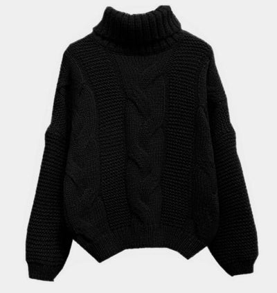 Turtleneck Pullover - Shoe Candy Shop