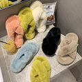 Fur Slippers - Shoe Candy Shop