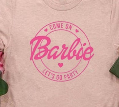 Barbie "Let's Go Party" Tee - Shoe Candy Shop