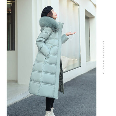 Down Fur Puffer Coat - Shoe Candy Shop