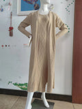 Belted Cardigan Sweater Dress - Shoe Candy Shop