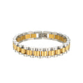 Stainless Steel Gold Plated Detachable Wristbands Bracelets - Shoe Candy Shop