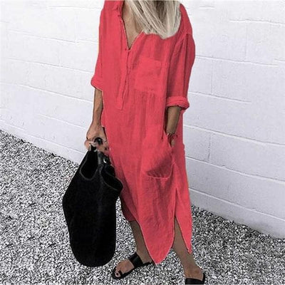 "Casual" Shirt Dress