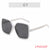 Square Oversized Sunglasses - Shoe Candy Shop