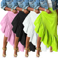 Ruffle Maxi Skirts