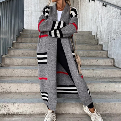 Cardigan Striped Sweater - Shoe Candy Shop