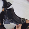 Studded Women Ankle Boots