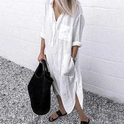 "Casual" Shirt Dress