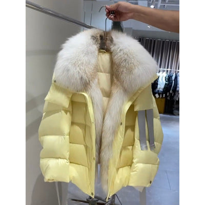 Warm Hooded Coat - Shoe Candy Shop