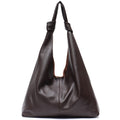 Genuine Leather Hobo Bag - Shoe Candy Shop