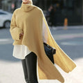 One Sleeve Asymmetrical Sweater - Shoe Candy Shop