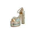 Luxury Gold Metallic Shoes - Shoe Candy Shop