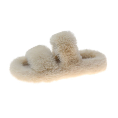 Furry Slippers - Shoe Candy Shop