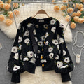 Flower Bubble Coat - Shoe Candy Shop