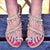 Ladies Rhinestones Sandals - Shoe Candy Shop