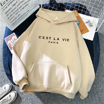 C’est La Vie Hoodie - Shoe Candy Shop