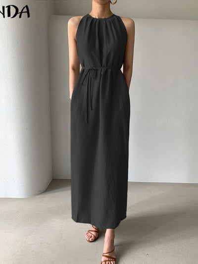 Ruffle Maxi Long Dress - Shoe Candy Shop