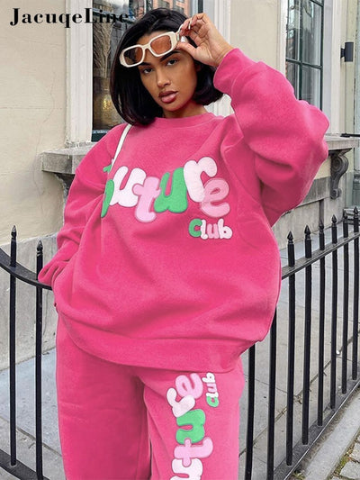 Loose Couture Sweatsuit - Shoe Candy Shop