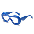 Candy Color Square Eyeglasses For Women