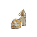 Luxury Gold Metallic Shoes - Shoe Candy Shop