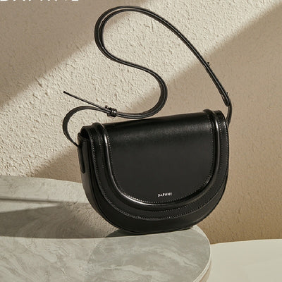 Leather Saddle Bag - Shoe Candy Shop