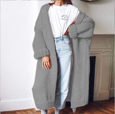 Knitted Cardigan Loose Sweater - Shoe Candy Shop