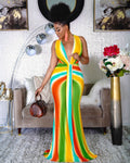 Jamaican Me Crazy Maxi Dress - Shoe Candy Shop