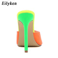 Summer Mixed Color Heels - Shoe Candy Shop