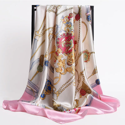 Silk Satin Scarf - Shoe Candy Shop