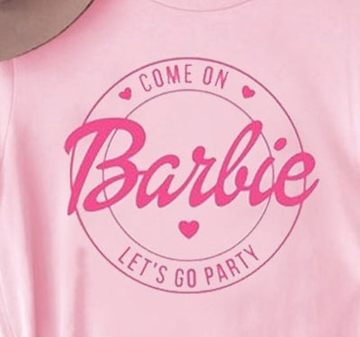 Barbie "Let's Go Party" Tee - Shoe Candy Shop