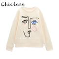 Poker Face Sweatshirt - Shoe Candy Shop