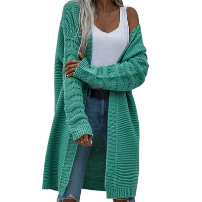 Long Knitted Cardigan Sweater - Shoe Candy Shop