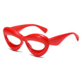 Candy Color Square Eyeglasses For Women