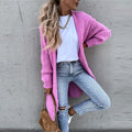 Long Sleeve Knitted Cardigan - Shoe Candy Shop