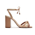 Brazil Fashion Luxury Twist Woven Sandals