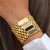 Stone Paved Watchband Wrist Bracelets - Shoe Candy Shop