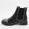 Studded Women Ankle Boots