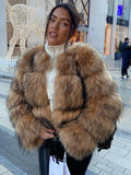 Faux Fur Coat - Shoe Candy Shop