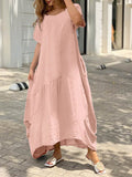 Cotton Summer Dress with Pockets - Shoe Candy Shop