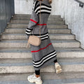 Cardigan Striped Sweater - Shoe Candy Shop