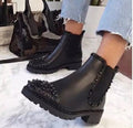 Studded Women Ankle Boots