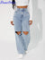 High Waist Denim - Shoe Candy Shop