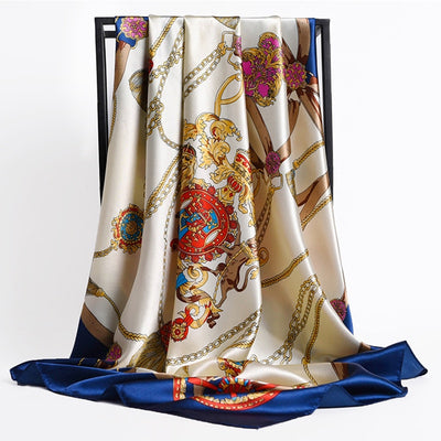 Silk Satin Scarf - Shoe Candy Shop