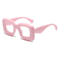 Candy Color Square Eyeglasses For Women