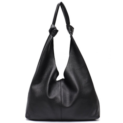 Genuine Leather Hobo Bag - Shoe Candy Shop