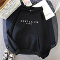 C’est La Vie Hoodie - Shoe Candy Shop