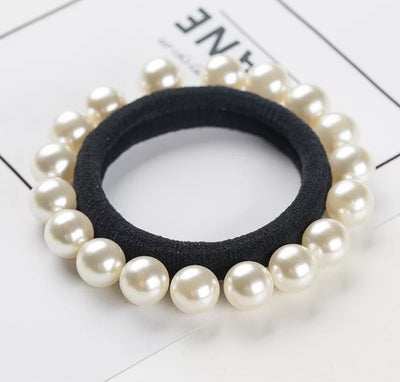 Pearl Hairband Scrunchie - Shoe Candy Shop