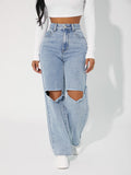 High Waist Denim - Shoe Candy Shop